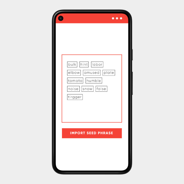 Import Crypto Wallet